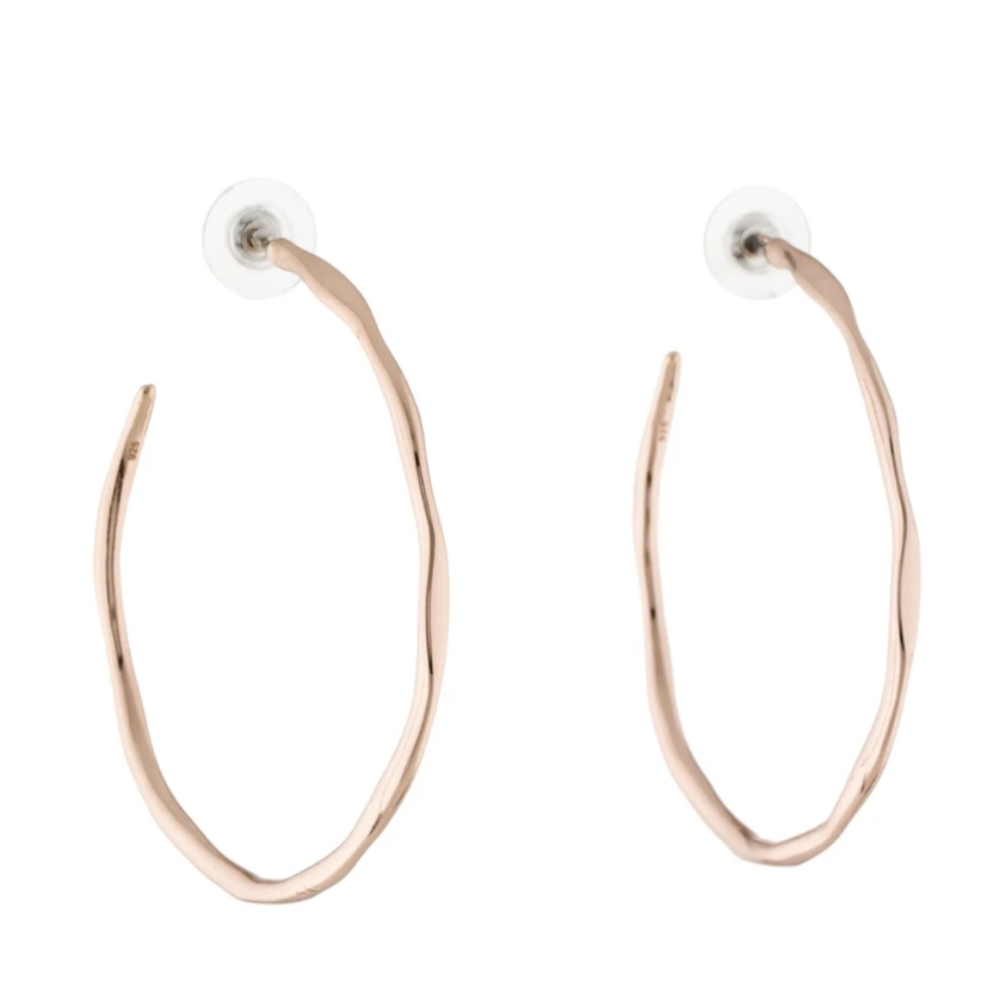 IPPOLITAClassico Thin Squiggle Hoop Earrings
